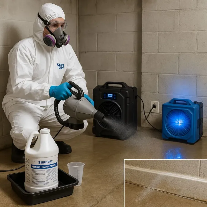 Sanitization and Odor Removal process in Thorp, WI