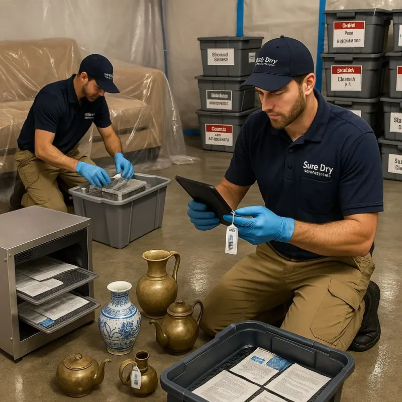 Content Protection and Restoration process in Thorp, WI
